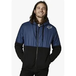 Fox Racing Men's Lindon Sasquatch Fleece Color Dark Indigo Jacket Coat XX-Large
